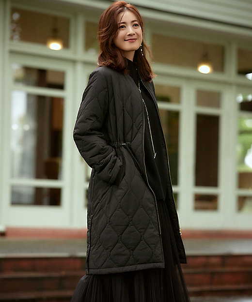 撥水加工】 中綿 ロング パディング アウター（CMWOSW0410