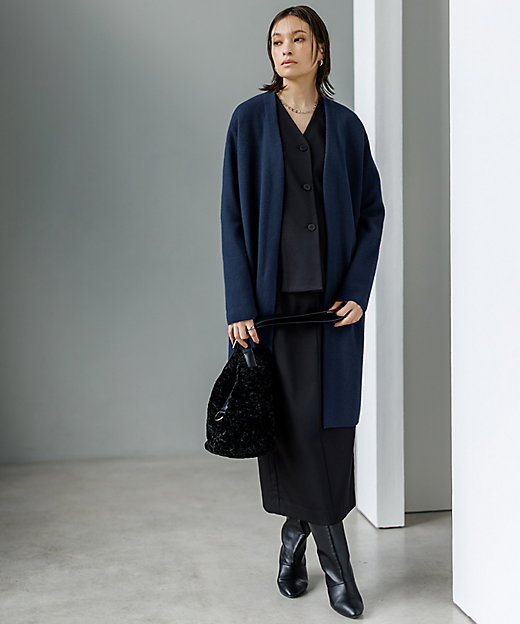 ミルドウール ロングカーディガン（KRCYGW0508） | ICB