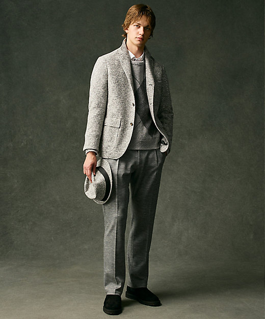 インポート素材／ソフトな肌触り／軽量】MOUSSE アーガイル