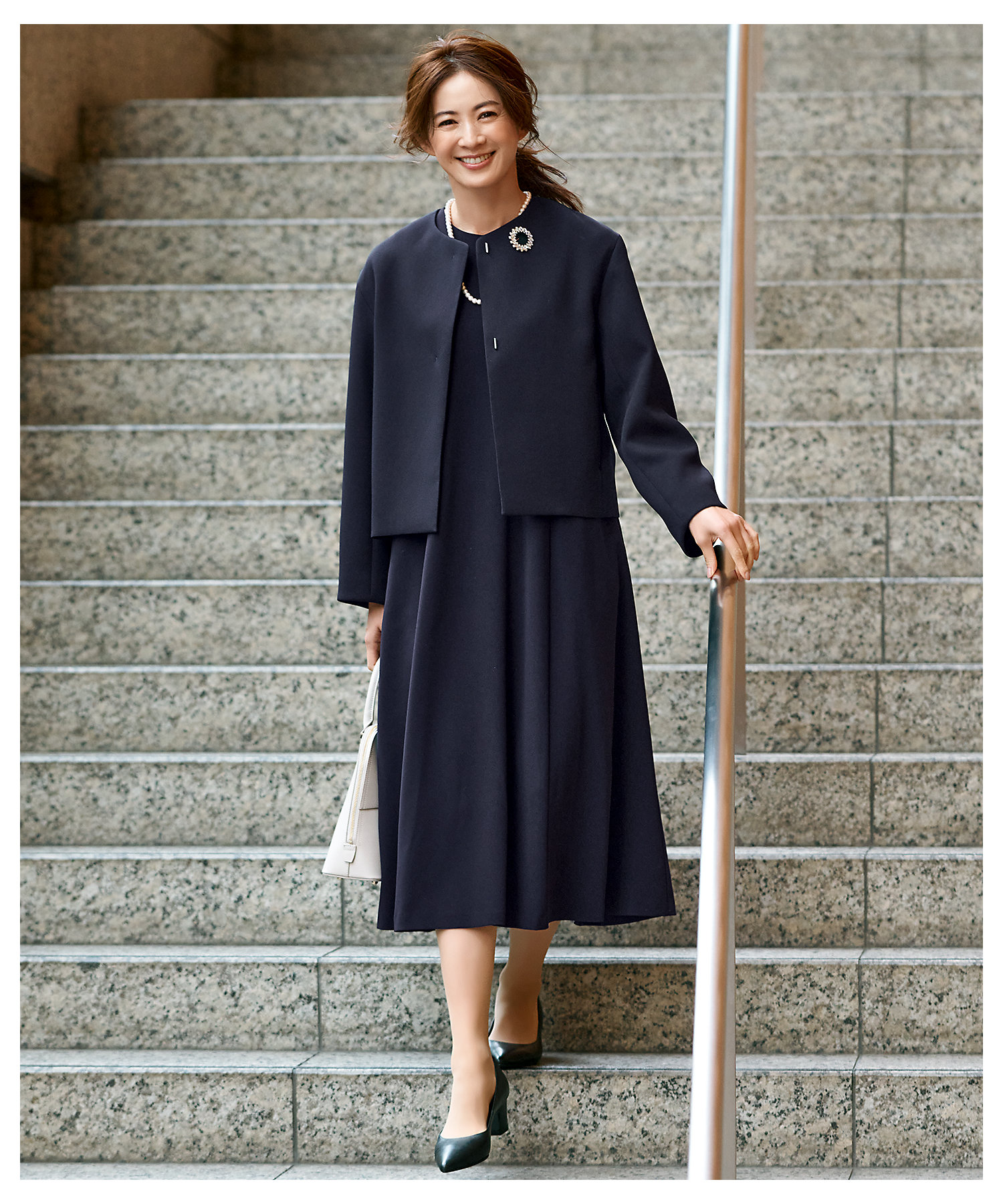 VERYコラボ】トリアセダブルジョーゼット つけ襟 ボウタイ