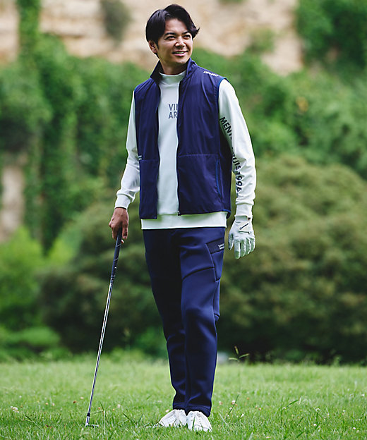 MEN】【ストレッチ】ダンボールニットパンツ（PPVTCA0311