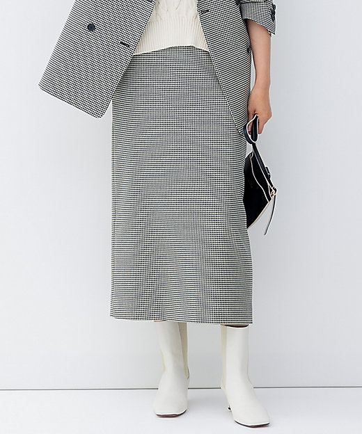 ガンクラブチェック タイトスカート（SKWOSA0305） | 23区