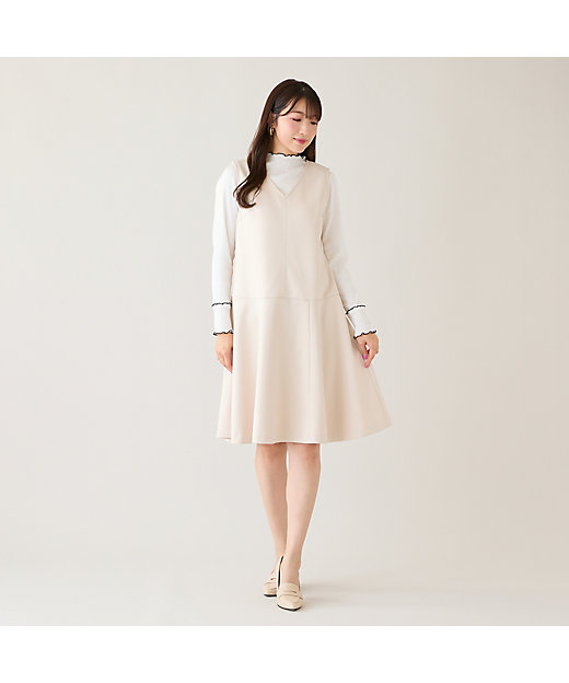 バックリボンジャンパースカート（51011608） | Rose Tiara