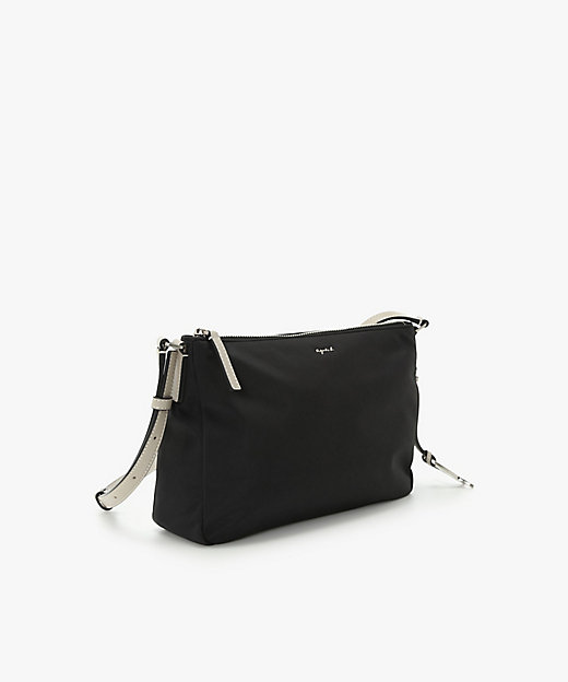 ナイロン ミディアム ショルダーバッグ ”Adele” ZAS10－06