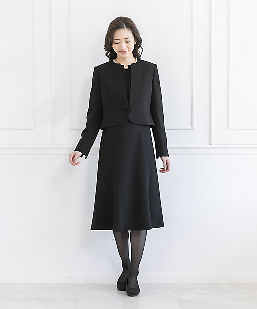 オンライン限定【オールシーズン・喪服・礼服・フォーマル】ノーカラー