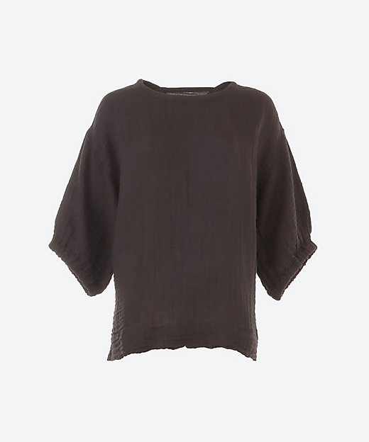 クレープガーゼ レディースパフスリーププルオーバー | UCHINO/ウチノ