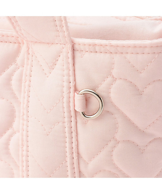 メゾピアノママ ウサギアップリケマザーズバッグショルダー付