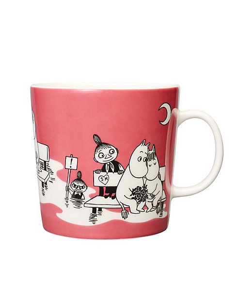 ムーミン マグ 0．4L ローズ | ARABIA/アラビア | 三越伊勢丹