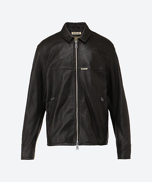 25SS WAXラムレザージャケット Leather ja M8457