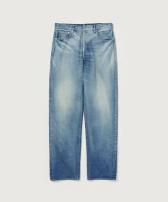 パンツ SELVEDGE FADED HEAVY DENIM WIDE
