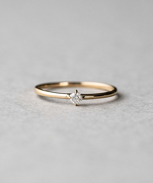 K18 ダイヤモンド リング「ブライト」 | ete bijoux (Women)/エテ