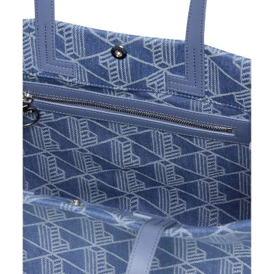 ヘリテージジャカード モノグラムデニムトートバッグ | LACOSTE