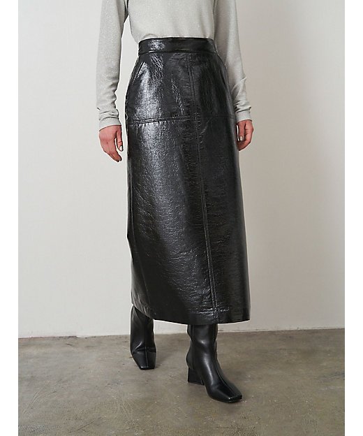 ENAMEL FAUX LEATHER I－LINE SK | ELENDEEK