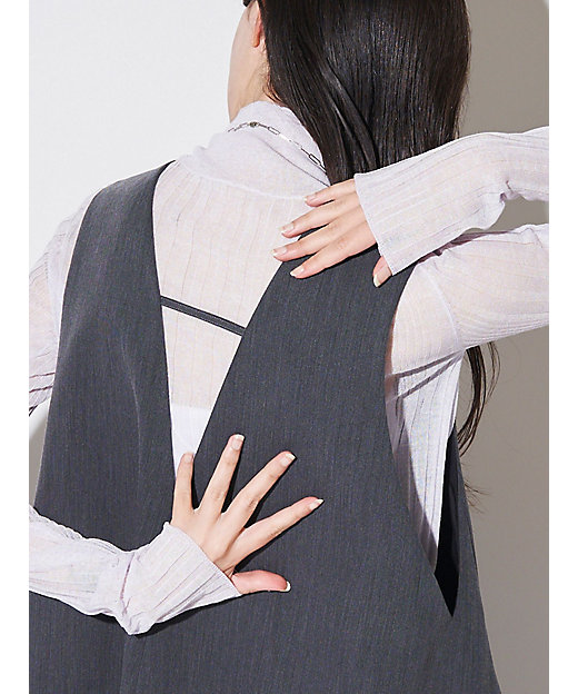 DEEP V NECK A－LINE OP | ELENDEEK/エレンディーク