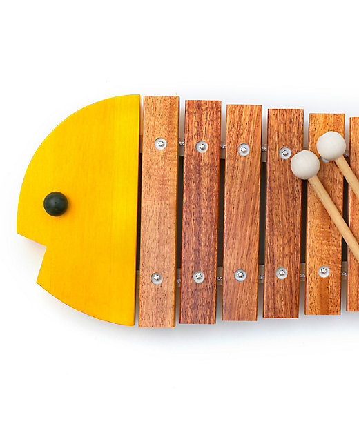 受注商品】【商品紹介動画あり】おさかなシロフォン（黄） | BORNELUND