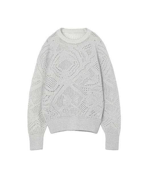 Shimmering Knit Top 6S／MM26SSー