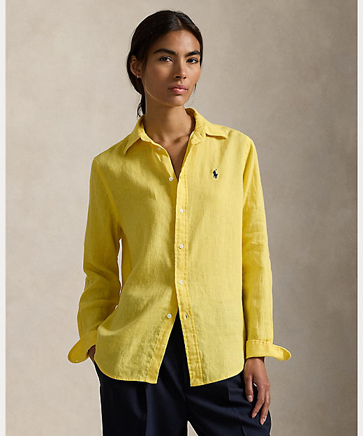 クラシック フィット リネン シャツ WMPOSHTNDO21068