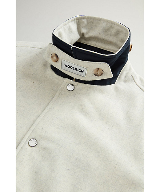 ウール キーティング シャツジャケット／WOOL KEATING