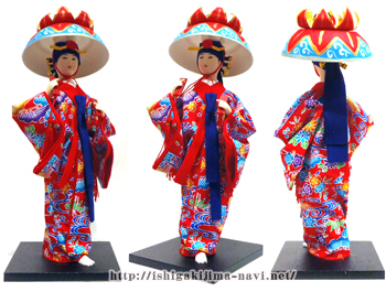 立ち姿が美しい！「沖縄 琉球舞踊人形」ご当地ソフビフィギュア | 石垣