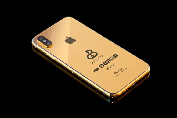 iPhone XSの億万長者「Solid Gold」モデルが1,400万円で登場 - iPhone