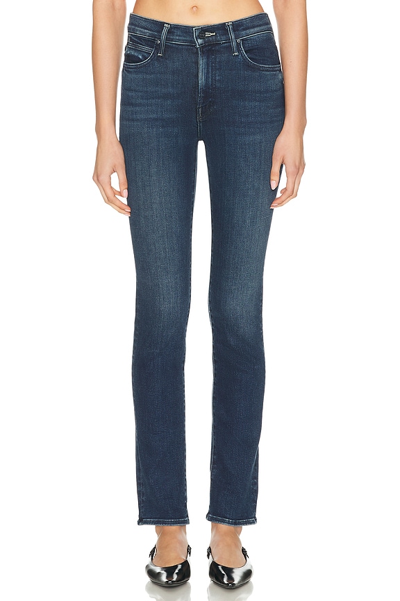 RE/DONE LEVI'S Cindy Crawford The Crawford High Rise in Indigo | FWRD