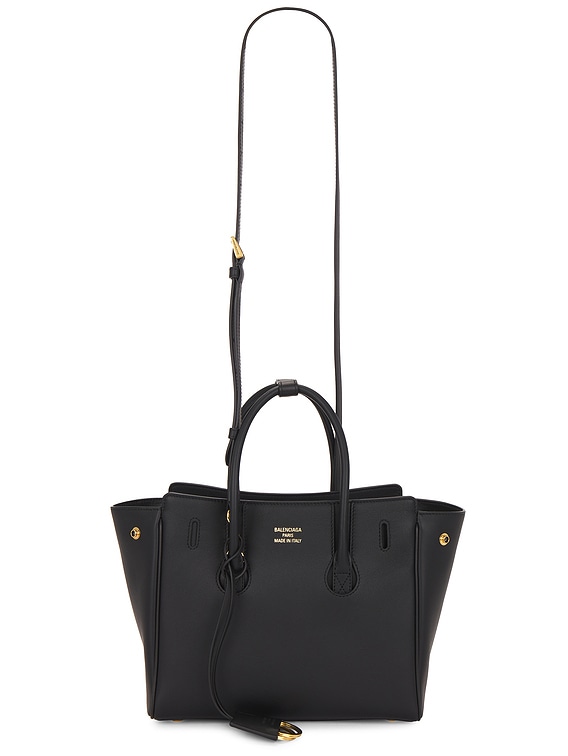 Balenciaga Hampton Mini Carry All Bag in Black | FWRD