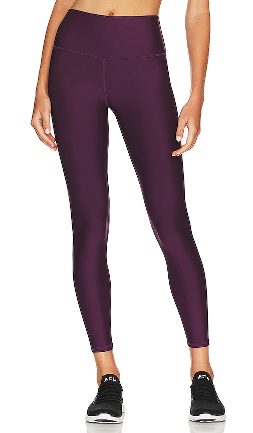 alo Airlift 7/8 High Waist Legging in Dark Plum | REVOLVE