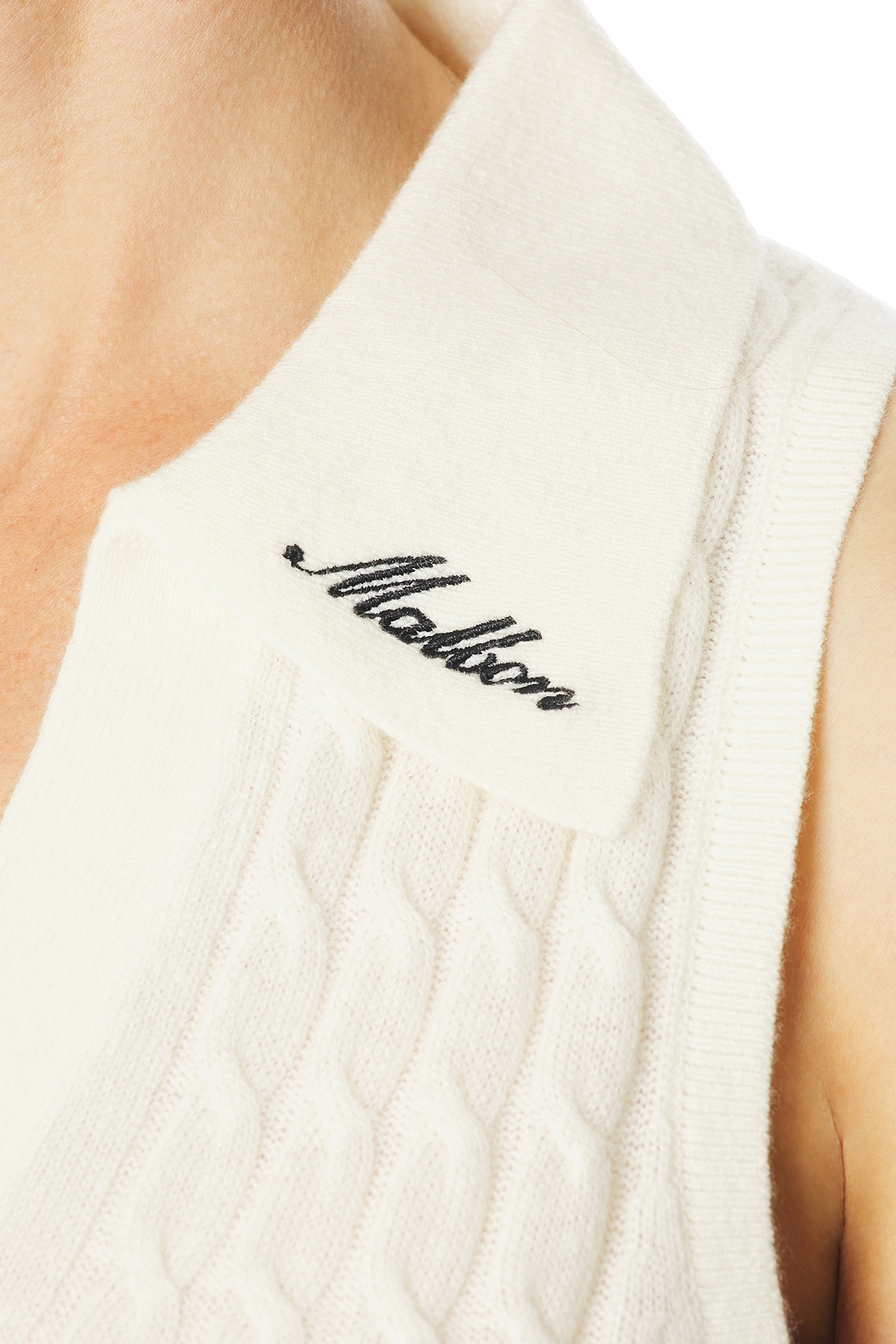 Malbon Golf Freya Sweater Vest in Canvas | REVOLVE