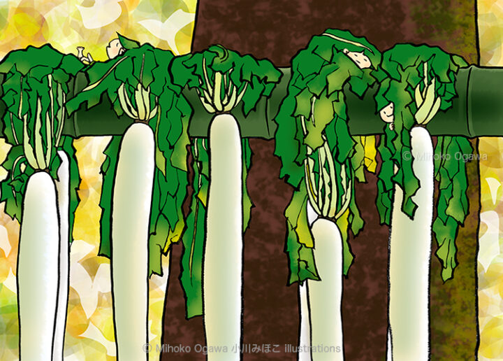 干し大根 - イラストレーターズ通信