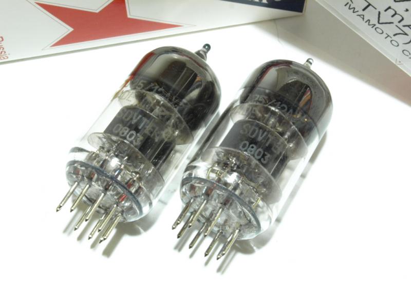 カメラのいわもと：真空管 12AX7、ECC83、同等管、類似管商品在庫一覧