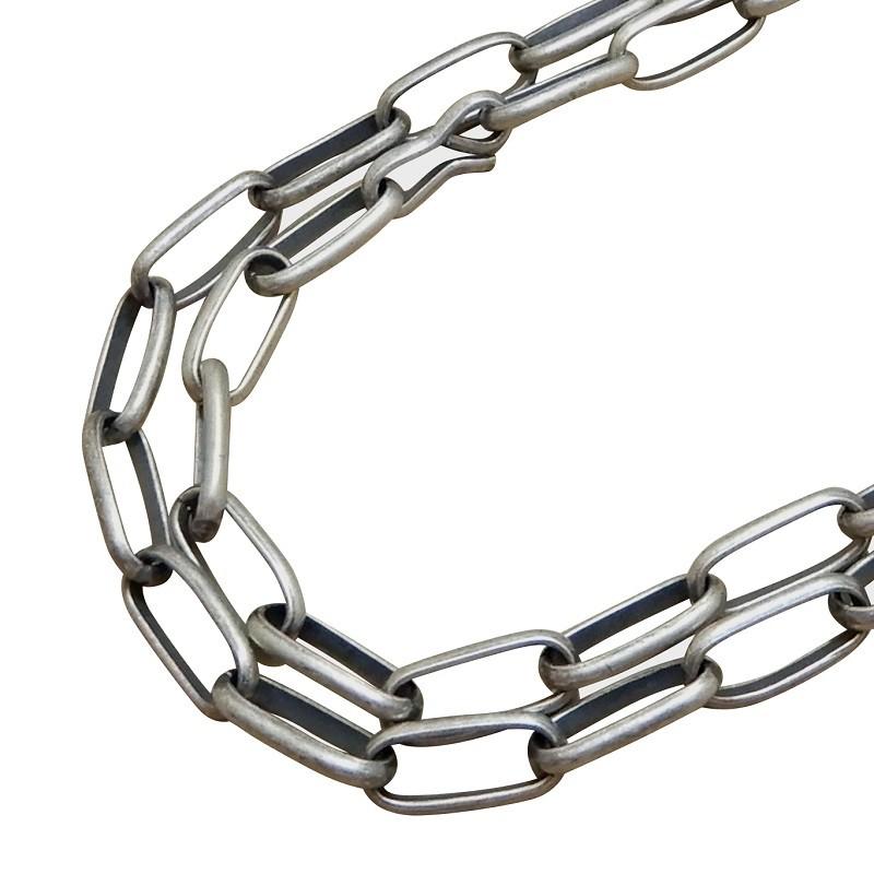 極太 燻し加工 ネックレス メンズ チェーン シルバー925 ナバホ族 5.5