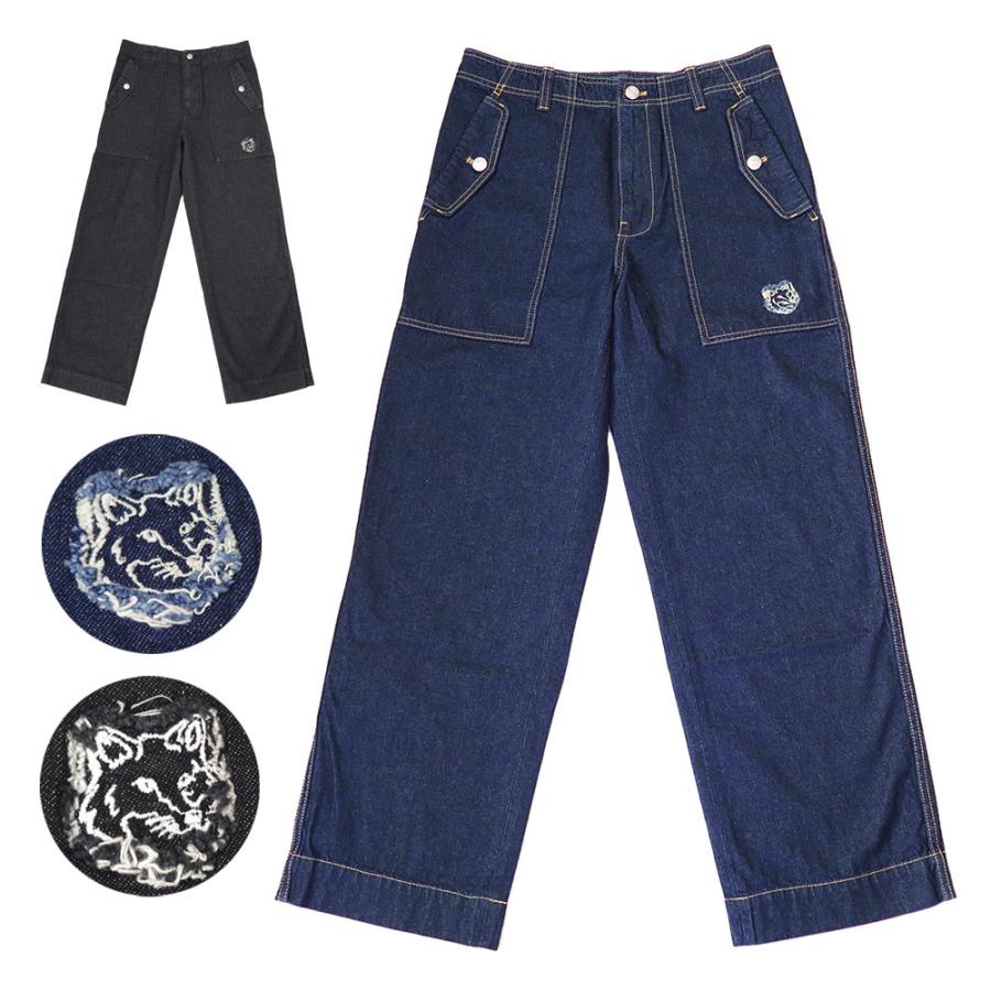 MAISON KITSUNE（メゾン キツネ） 並行輸入品 デニム ジーンズ ワーク