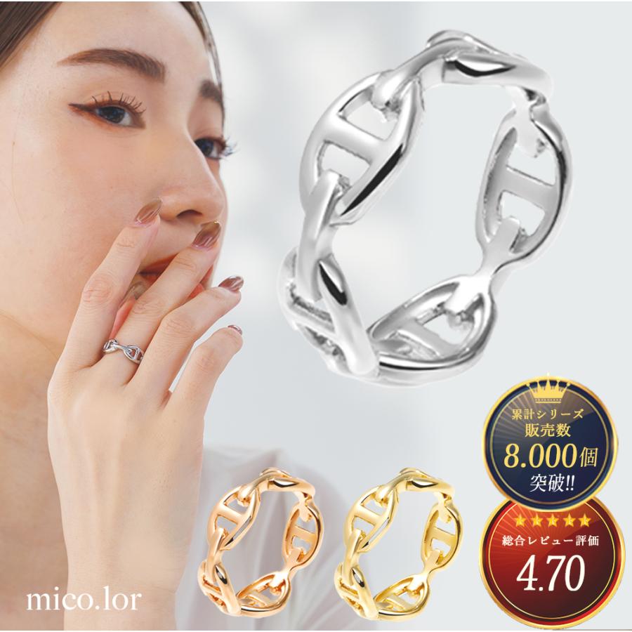 指輪 レディース ステンレス リング (311) 選択可 (銀色 金色 ピンク