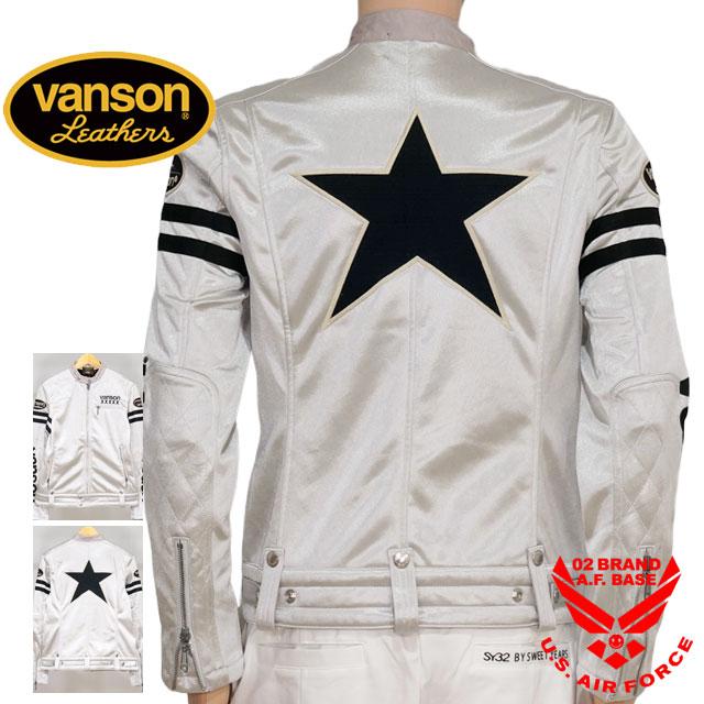 良品 vanson 50周年限定 スケルトンプリントジャケット M 良品 vanson