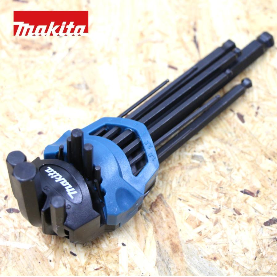 マキタ（makita） 六角レンチセット 9本セット B-65894 ボールポイント