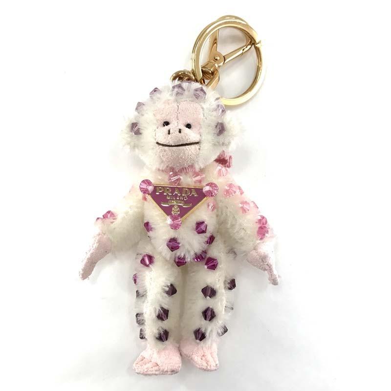 PRADA（プラダ） キーホルダー キーリング チャーム バッグチャーム