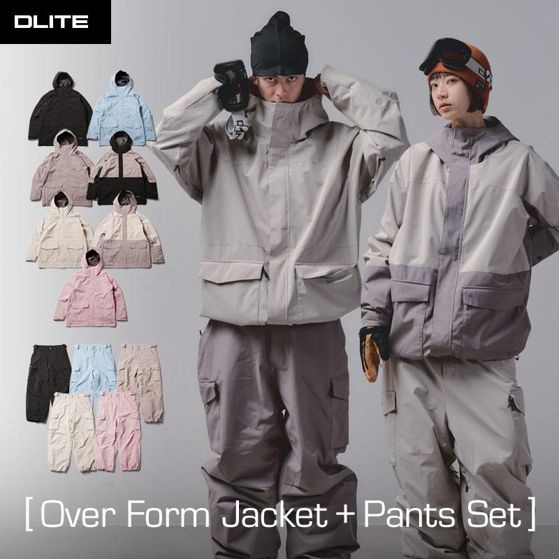 DLITE（ディライト） スノーボードウェア 上下セット B メンズ