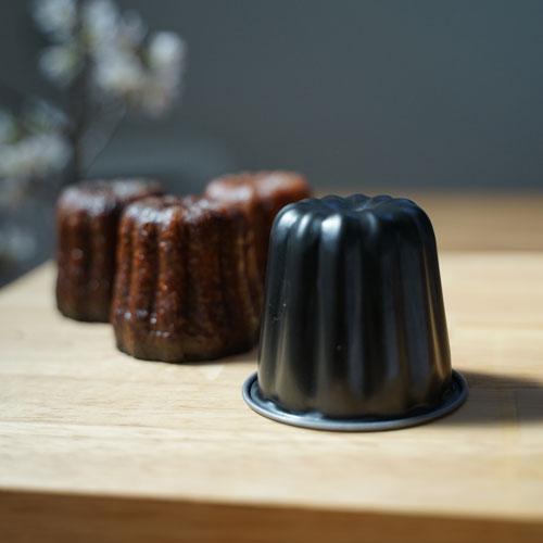 霜鳥製作所 ブラックフィギュア カヌレ焼型 D-076 製菓 焼型 カヌレ 型