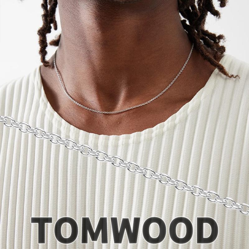TOM WOOD（トムウッド） ネックレス Rolo Chain 18inch ロロ・チェーン