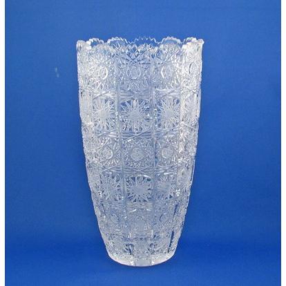 ボヘミアングラス 500PKカット 花瓶（フラワーベース） : コリーネ