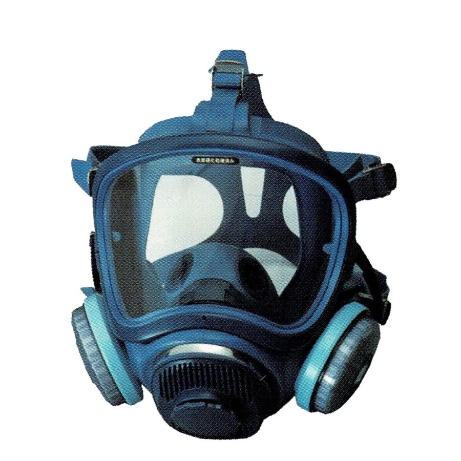 興研 全面型防塵マスク 1781DW-02 伝声器付き ※フィルタ付きセットに