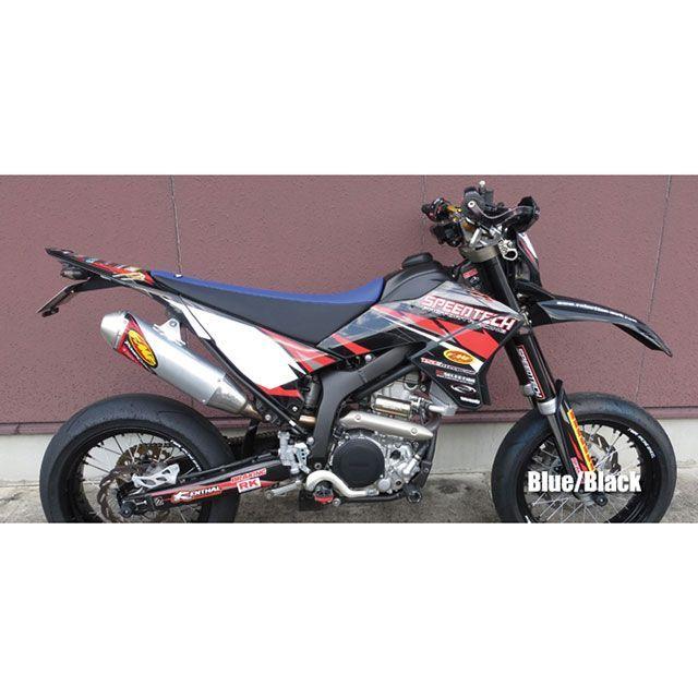 スパイラル WR250R/X コンプリートシート ハイ（ブルー/ブラック