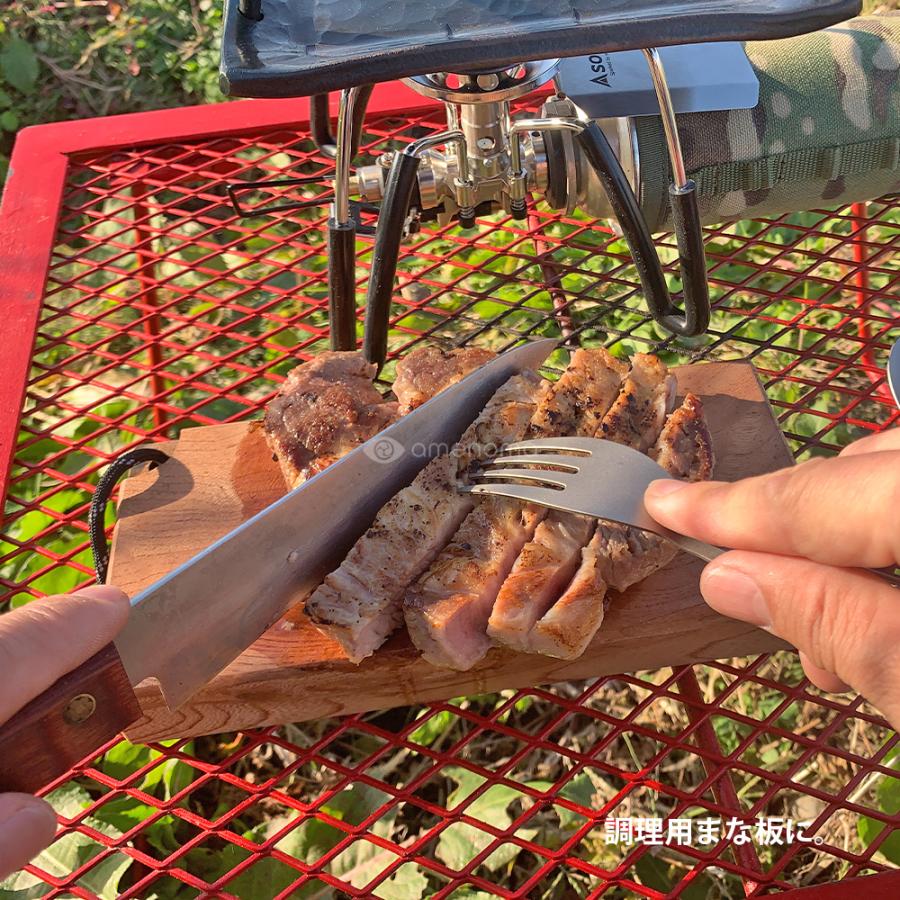 Wood stand solo（けやき）〜天然堅木で作る薪割り台〜 : CampSwamp