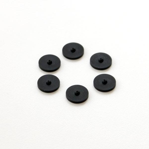 電磁波 対策 丸山式コイル ブラックアイ 6個セット 貼り替えシール30枚