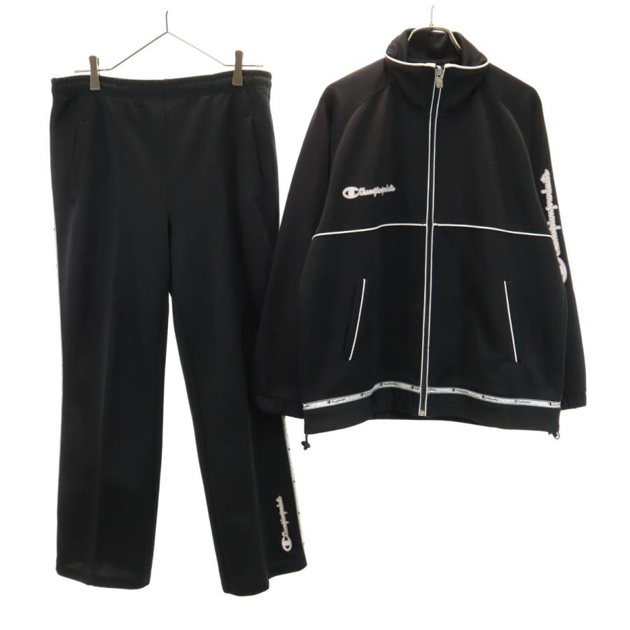 Champion（チャンピオン） ジャージジャケット 上下セットアップ M 黒
