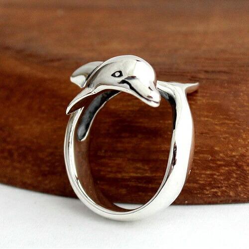 ハワイアンジュエリー イルカ ドルフィンリング リング 指輪