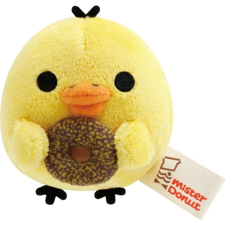 リラックマ×ミスタードーナツ てのりぬいぐるみ キイロイトリ