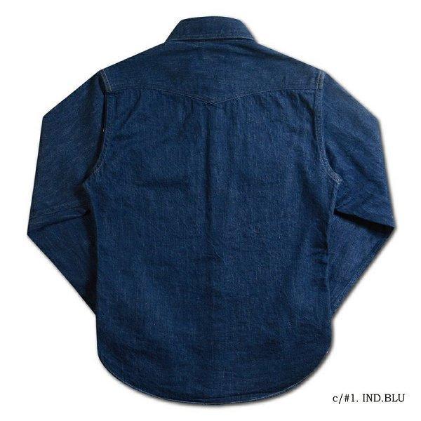 DELUXEWARE（デラックスウエア） 1950s デニム ウエスタンシャツ 長袖