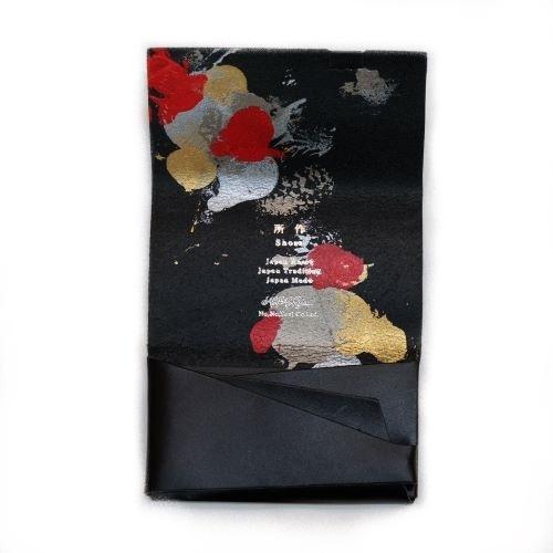 所作（shosa） SHOSA・CARD CASE・BLACK×金魚・sho-ca1c : CG-STORE