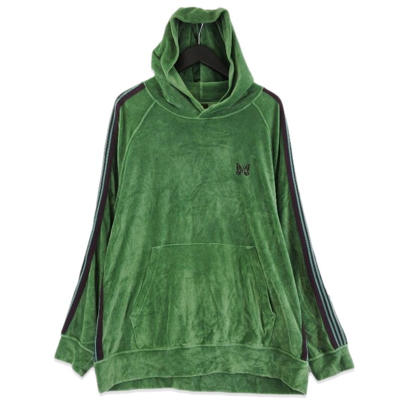 Needles（ニードルス） ニードルズ ベロア プルオーバーパーカー IN186